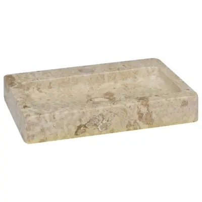Stenski Umivalnik - Kopalna umivalnik - Lavabo krem 38x24x6,5 cm marmor