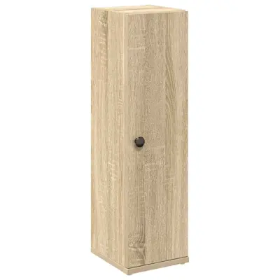 vidaXL Kopalniška omarica z držalom za zvitke sonoma 20,5x22x72 cm