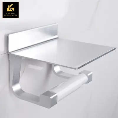 Stanovanjska oprema | Dizajnerska kopalnica | Držalo za toaletni papir s ploščatim telefonom | Kamor spada