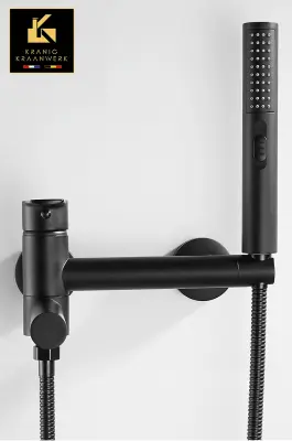 Kopalna pipa z ročno prho | Montaža na steno | Jurijaan