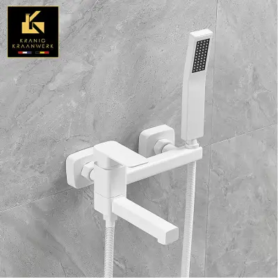 Kopalna pipa z ročno prho | Montaža na steno | Jean-Paul