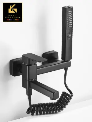 Kopalna pipa z ročno prho | Montaža na steno | Jean-Paul