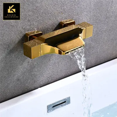 Mešalna pipa za kopalnico | Montaža na steno | Ustje