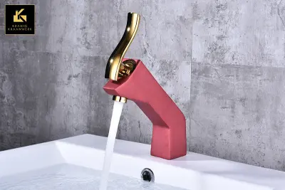 Kopalnica | Dizajnerska pipa | Mešalna armatura za vodnjak in umivalnik | Obnašanje petelina