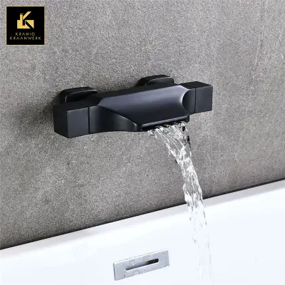 Mešalna pipa za kopalnico | Montaža na steno | Ustje