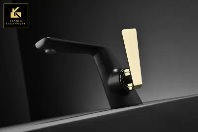 Dizajnerska kopalniška pipa | Mešalna pipa za vodnjak in umivalnik | Prikrito