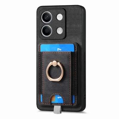 Retro etui z držalom za magnetne kartice za Xiaomi   Xiaomi 14