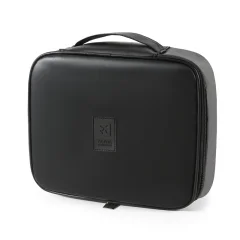 Elegantna kvadratna torba za shranjevanje iz PU usnja Black