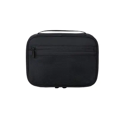 Torba za organizatorje kablov iz blaga Oxford Black