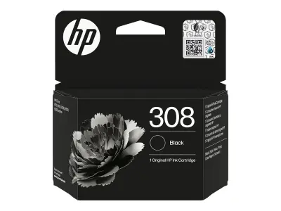 HP 308 Black Original kartuša