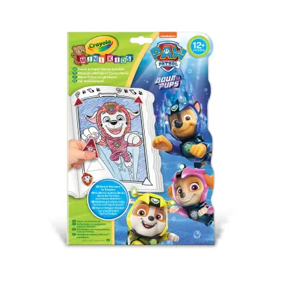 Crayola Paw Patrol - Oblike in barve z nalepkami
