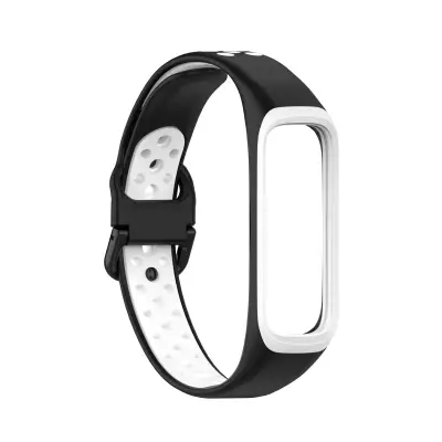 Dvobarvni pašček Samsung Galaxy Fit2 Black+White