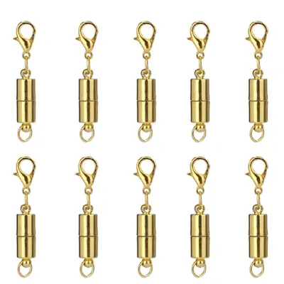 Magnetni nakit za ogrlice in zapestnice, 10 kosov Gold