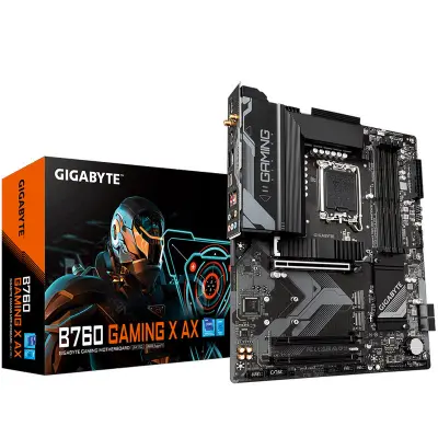 Odprta emb - GIGABYTE B760 Gaming X AX LGA1700 (14.gen) DDR5 ATX osnovna plošča
