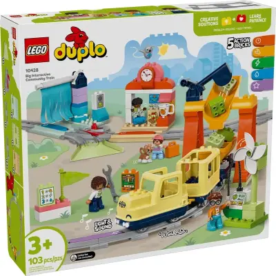 LEGO DUPLO 10428 Velik interaktiven skupni vlak
