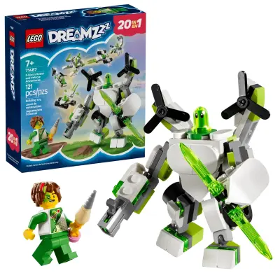 LEGO Dreamzzz 71487 Dogodivščine z vozilom robota Z-Bloba