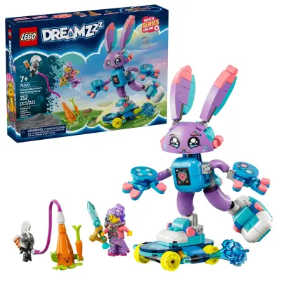 LEGO Dreamzzz 71490 Izzie in igričarski zajček Bunchurro