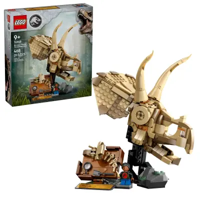 LEGO Jurassic World 76969 Dinozavrski fosili: triceratopova lobanja