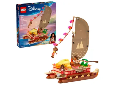 LEGO Disney 43270 Vaianina pustolovščina s kanujem