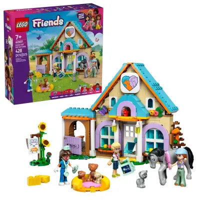 LEGO Friends 42651 Veterinarska klinika za konje in hišne ljubljenčke