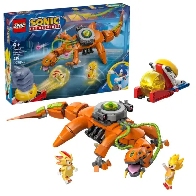 LEGO Sonic 77003 Super Shadow vs Biolizard