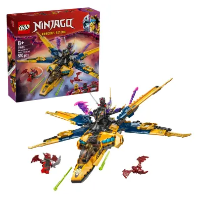 LEGO NINJAGO 71833 Rasov in Arinov super nevihtni reaktivec