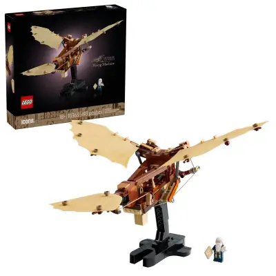 LEGO ICONS 10363 Letalni stroj Leonarda da Vincija