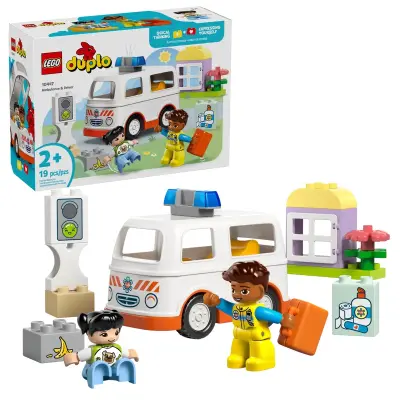 LEGO DUPLO 10447 Rešilni avto in voznik