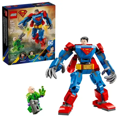 LEGO DC 76302 Supermanov robotski oklep proti Lexu Luthorju