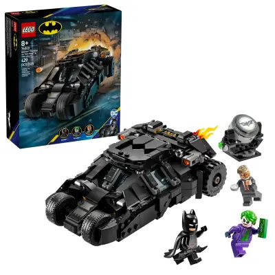 LEGO Marvel 76303 Batmanov Tumbler proti Two Faceu in Jokerju
