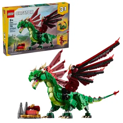 LEGO Creator 3 in 1 31161 Srednjeveški zmaj