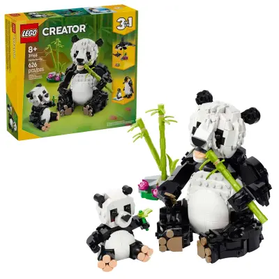 LEGO Creator 3 in 1 31165 Divje živali: družina pand