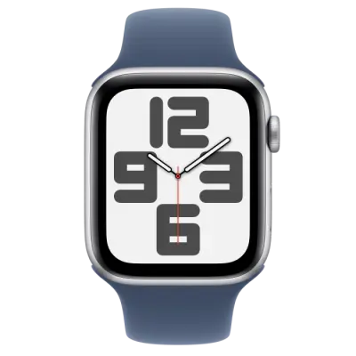 Apple Watch SE2 v3 Cellular 40mm Silver aluminium case with Denim sport band - M/L pametna ura