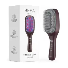 Glavnik proti staranju las BEEA Beauty VITA REVIVE Hair Care Comb All in one, cocoa brown
