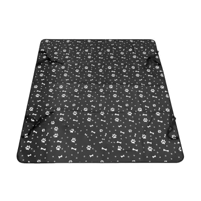 Prevleka za hišne avtomobilske sedeže za zadnji sedež Black