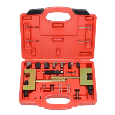 Set orodij za odpiranje in sestavljanje krmilne verige na motorjih Mercedes