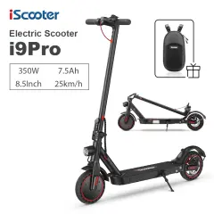iScooter i9 Pro zložljiv inteligentni električni skuter, 350W motor, 7.5Ah, doseg 25km, največja hitrost 30km/h, z APP
