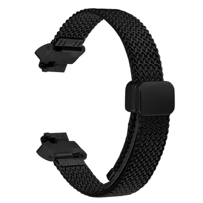Milanese Pašček iz Nerjavečega Jekla za Fitbit Inspire 1/HR/Inspire 2 Black