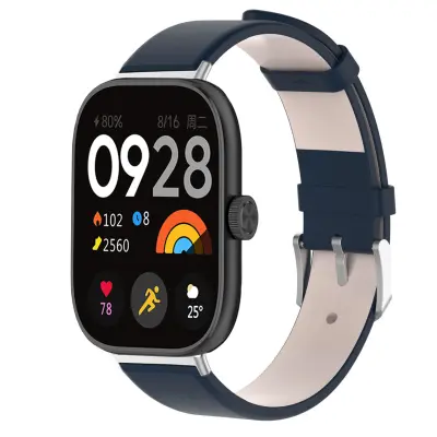 Usnjen pašček za uro Redmi 4 Blue