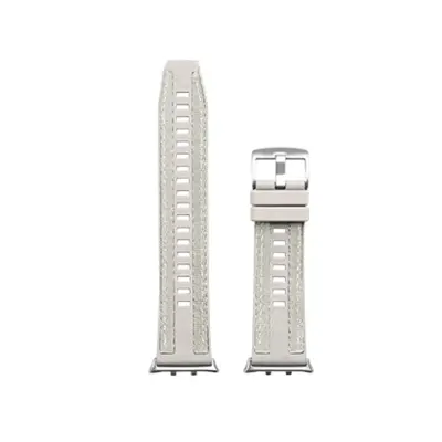 Tkani silikonski pašček za uro Honor Watch 5 Beige