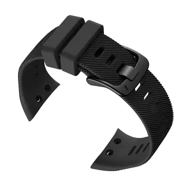 Silikonski pašček za uro Garmin Swim 2 / Forerunner 45 Black