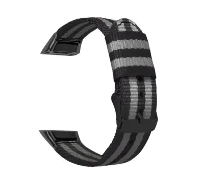 Najlonski pašček za uro Honor Band 6 / Huawei Band 6 Black and gray camouflage