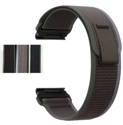 Hitro snemljiv najlonski pašček za uro Garmin Fenix 8/7X Pro/6X5X965  20 mm