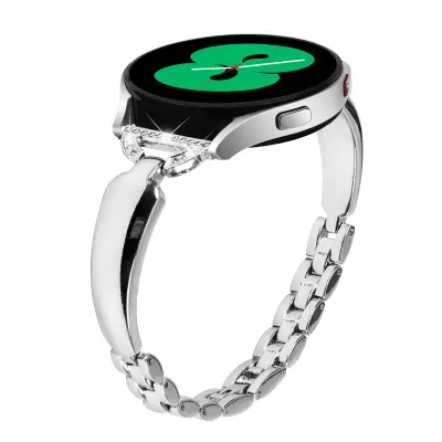 Samsung Galaxy Watch pašček, zapestnica iz nerjavečega jekla 20 mm Silver