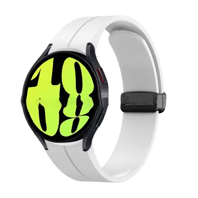 Silikonski pašček za uro Galaxy Watch 7 White