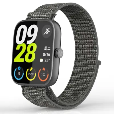 Pleteni najlonski pašček za Redmi Watch 5/4 Grey