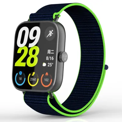 Pleteni najlonski pašček za Redmi Watch 5/4 Green