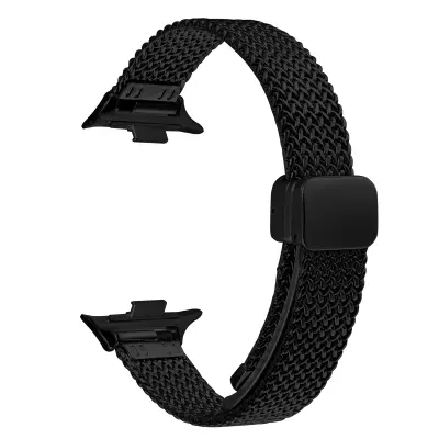 Zapestnica za uro Xiaomi Mi 8 Pro iz milanskega jekla s herringbone vzorcem Black