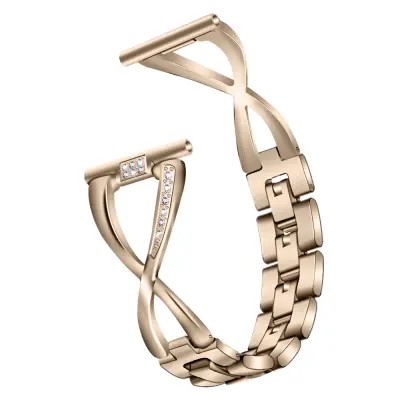 Zlata ura v starinskem slogu s paščkom 20 mm za Samsung Watch 4/5/6 Gold