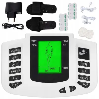 LCD elektrostimulator mišic za celotno telo TENS EMS